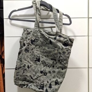 Japonism purse - canvas print japan